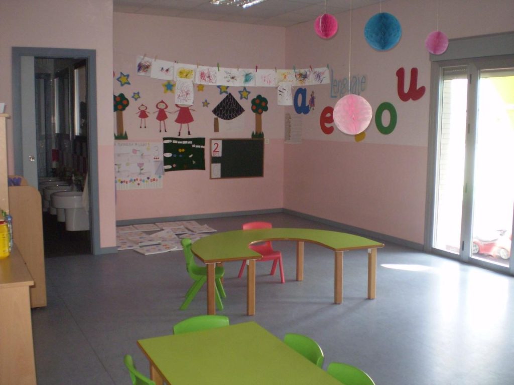 Aula de la escuela infantil de Heliópolis (Sevilla)